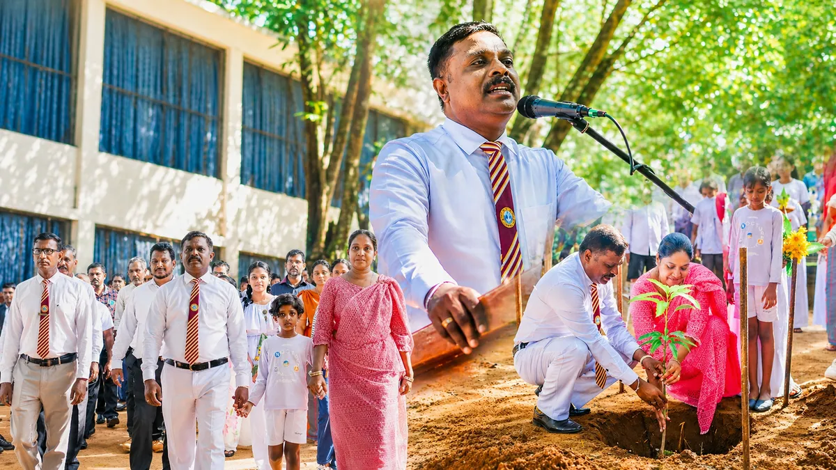 Honoring a Visionary Leader: A Tribute to Principal Mr. M.D. Senevirathne