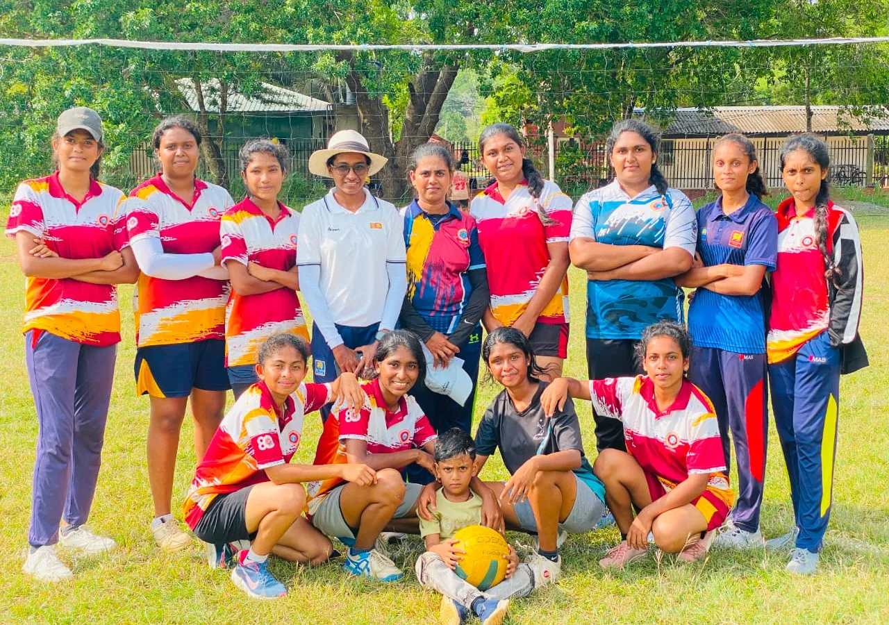 A Proud Moment on the Court: Under-20 Girls' Throwball Team Secures Provincial Third Place