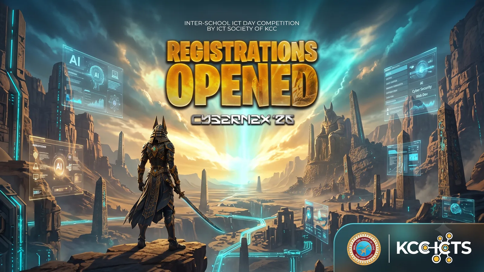 Awaken the Digital Dynasty: Registration Now Open for CyberNex '26 ICT Day