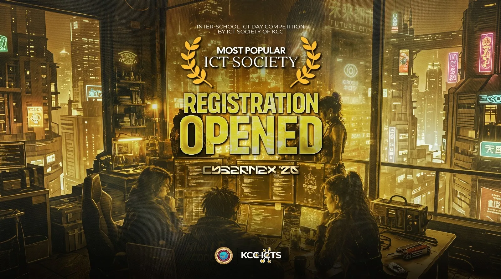 Claim the Crown: Registrations Open for "Most Popular ICT Society" at CyberNex '26