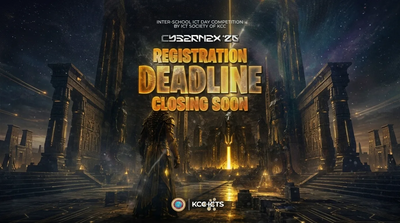 The Final Call: CyberNex '26 Registrations Closing Soon!