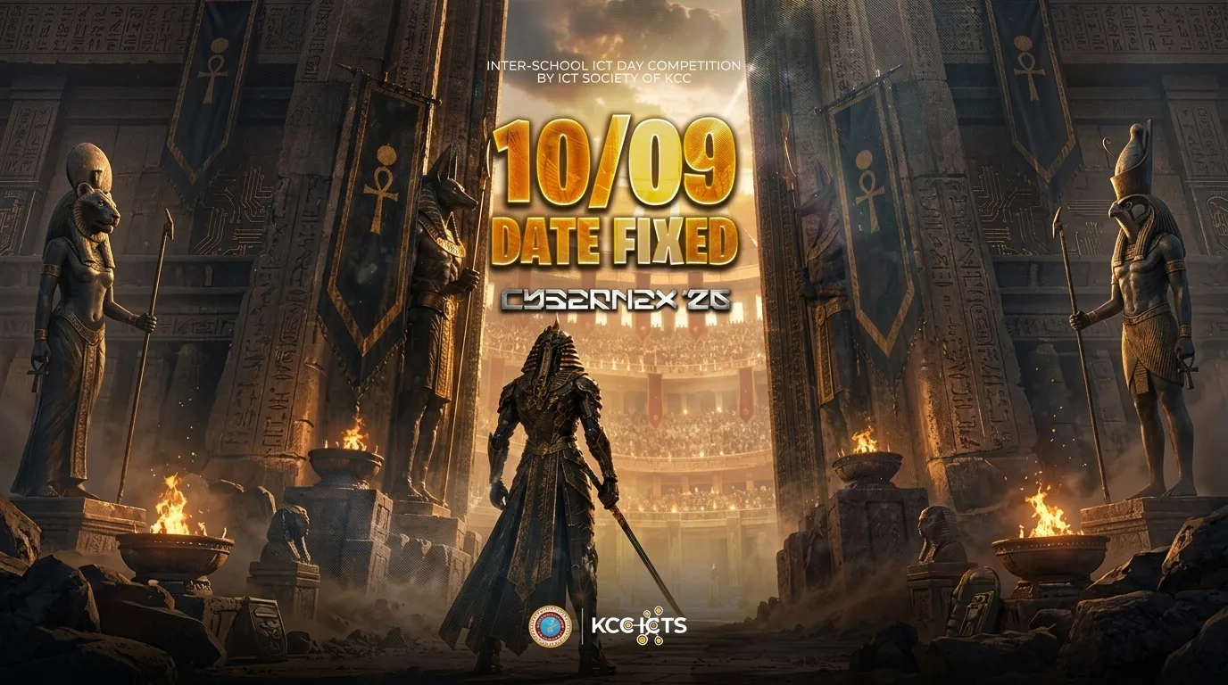 The Sands Have Marked the Day: CyberNex ’26 Date Officially Fixed!