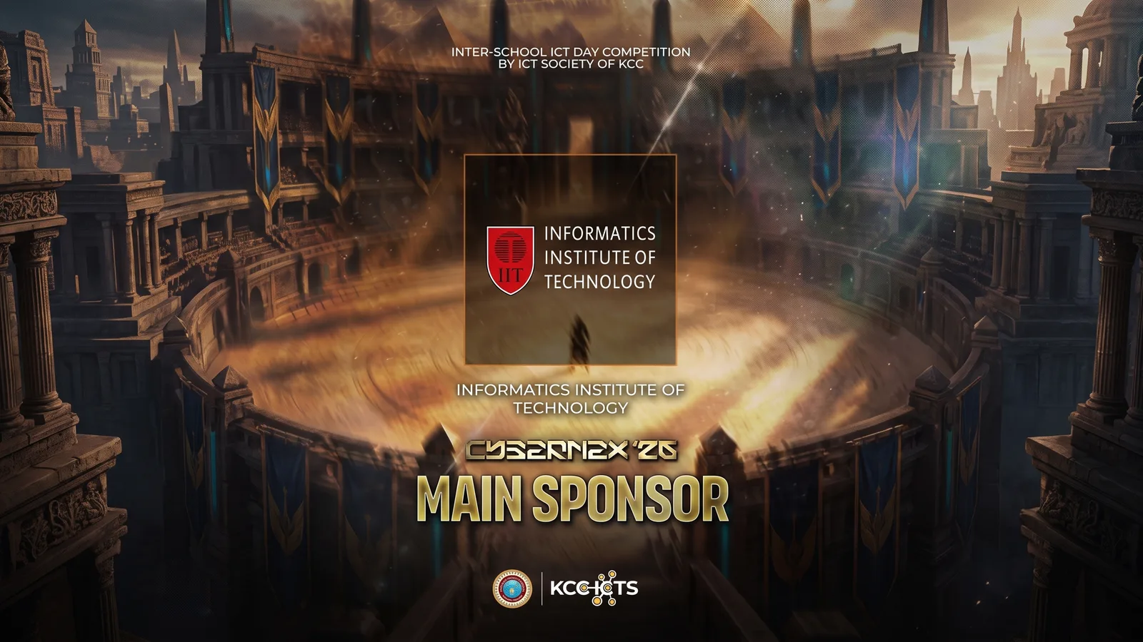 The Sands Have Chosen Their Ally: CyberNex '26 Welcomes IIT as Main Sponsor!